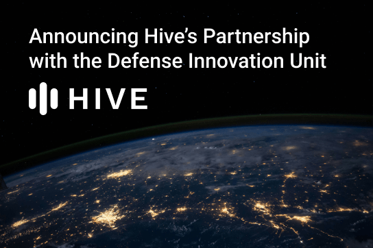 Announcing Hive’s Partnership with the Defense Innovation Unit