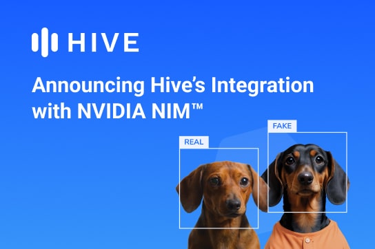 Announcing Hive’s Integration with NVIDIA NIM